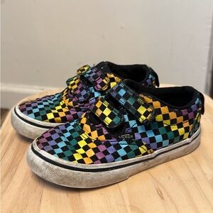 Colored Checkered Vans